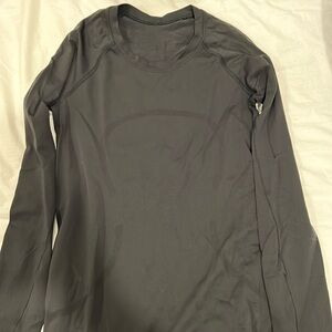 lululemon size 4 black swiftly long sleeve